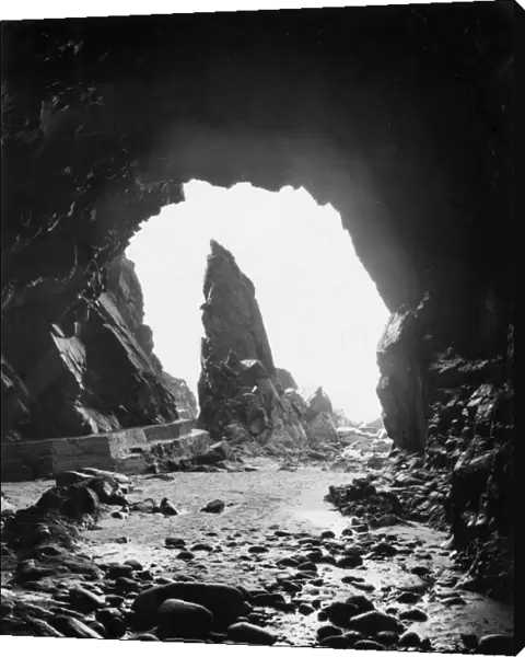 Plemont Caves, Jersey, June 1925