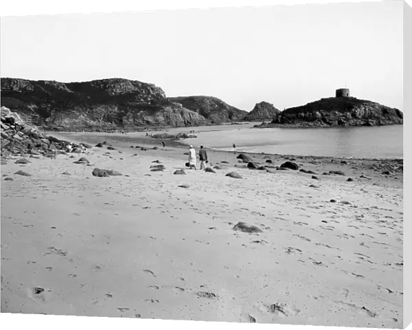 Portelet Beach, Jersey, June 1925