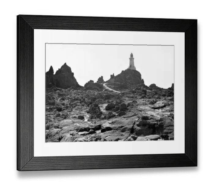 Framed Print : La Corbiere, Jersey, June 1925
