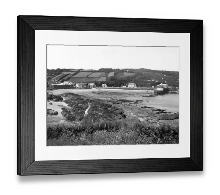 Framed Print : Rozel Bay, Jersey, June 1925