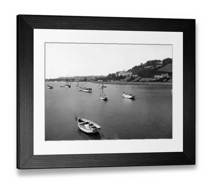 Framed Print : Gorey Harbour, Jersey, June 1925
