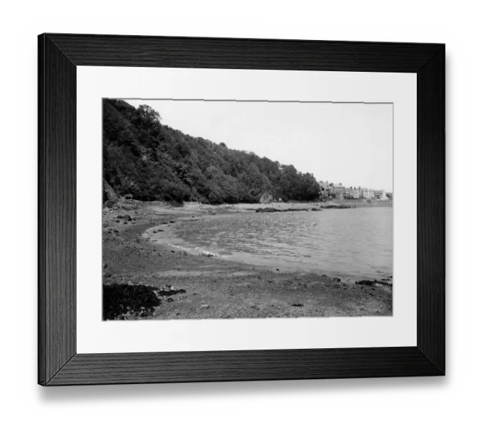 Framed Print : St Aubins Beach, Jersey, June 1925