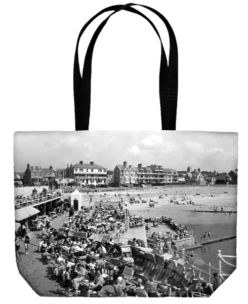 The Lido at St Helier, Jersey, August 1934