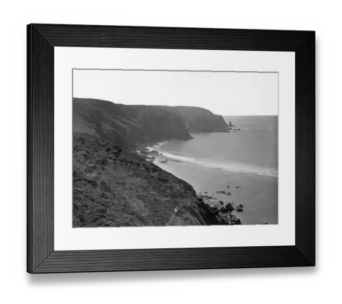Framed Print : Plemont, Jersey, June 1925 Framed Print : Plemont, Jersey, June 1925