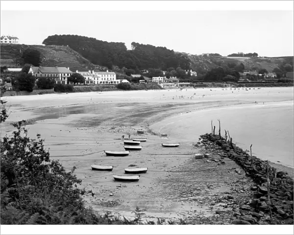 St Brelades Bay, Jersey, August 1934