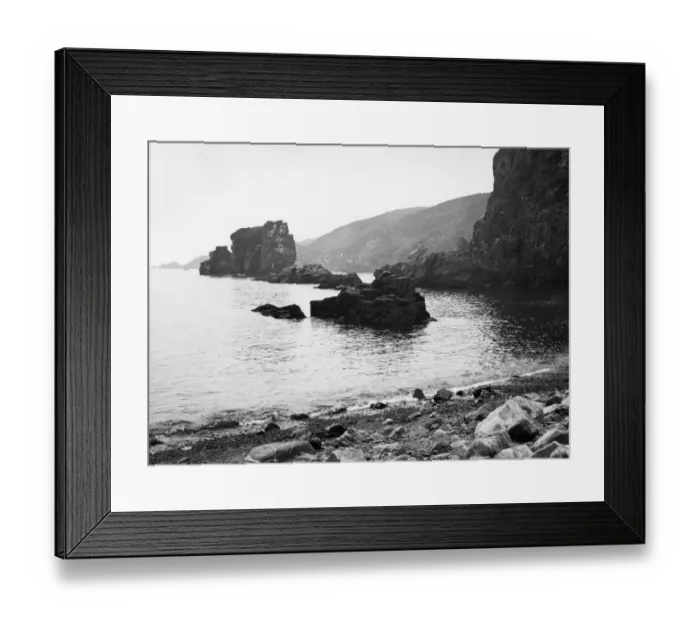 Framed Print : Les Autelets, Sark, 1925 Framed Print : Les Autelets, Sark, 1925