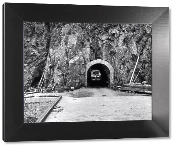 Tunnel from Maseline Harbour, Sark, 1925