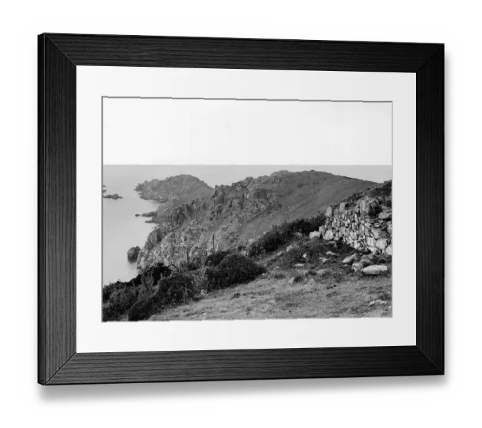 Framed Print : Les Autelets, Sark, 1925