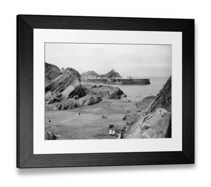 Framed Print : Ilfracombe, Devon, September 1934 Framed Print : Ilfracombe, Devon, September 1934