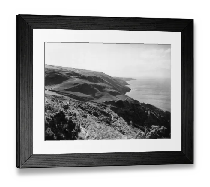 Framed Print : Ilfracombe Coast, Devon, September 1934