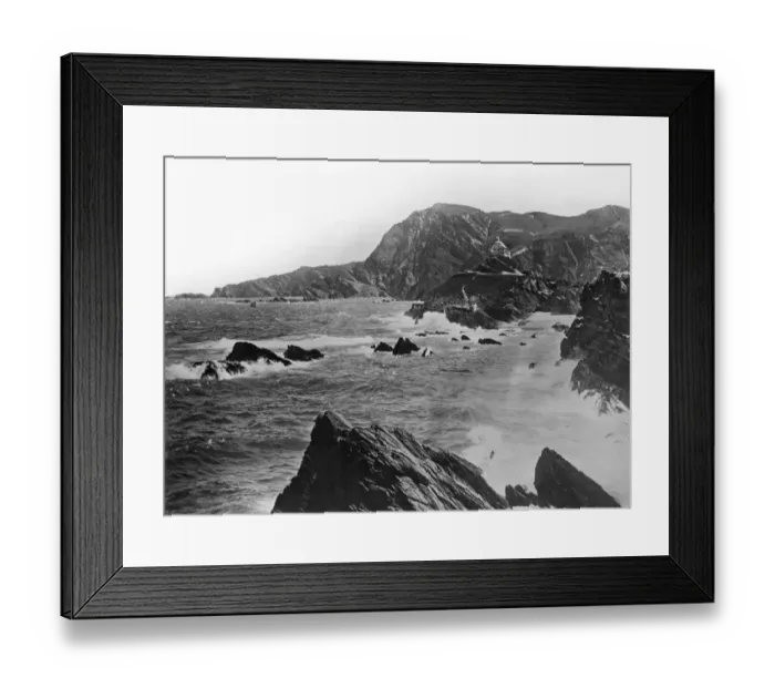 Framed Print : Cliffs at Ilfracombe, Devon