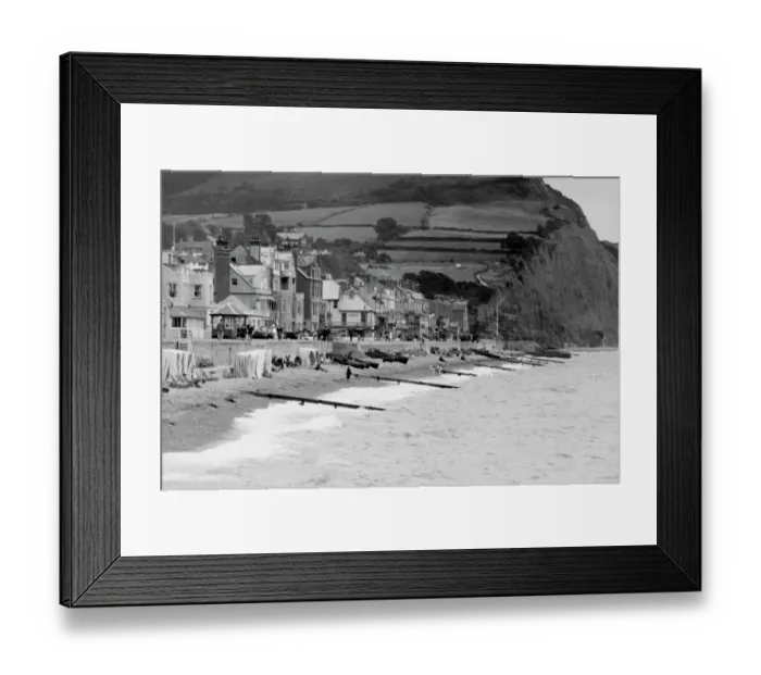 Framed Print : The Seafront at Sidmouth, Devon, August 1931