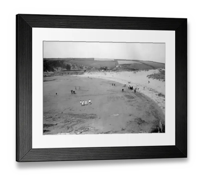 Framed Print : Bantham Sands, Devon, August 1928 Framed Print : Bantham Sands, Devon, August 1928