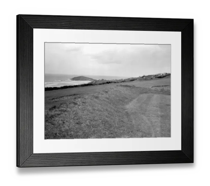 Framed Print : Bigbury-on-Sea & Burgh Island, Devon, August 1928 Framed Print : Bigbury-on-Sea & Burgh Island, Devon, August 1928