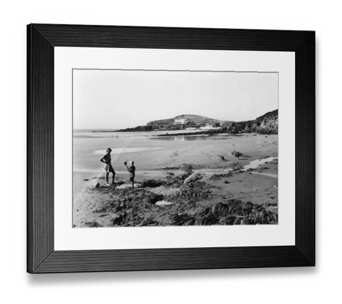 Framed Print : Burgh Island, Devon, September 1935 Framed Print : Burgh Island, Devon, September 1935