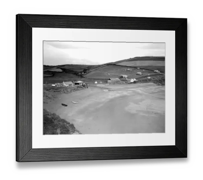 Framed Print : Challaborough Cove, Devon, August 1928
