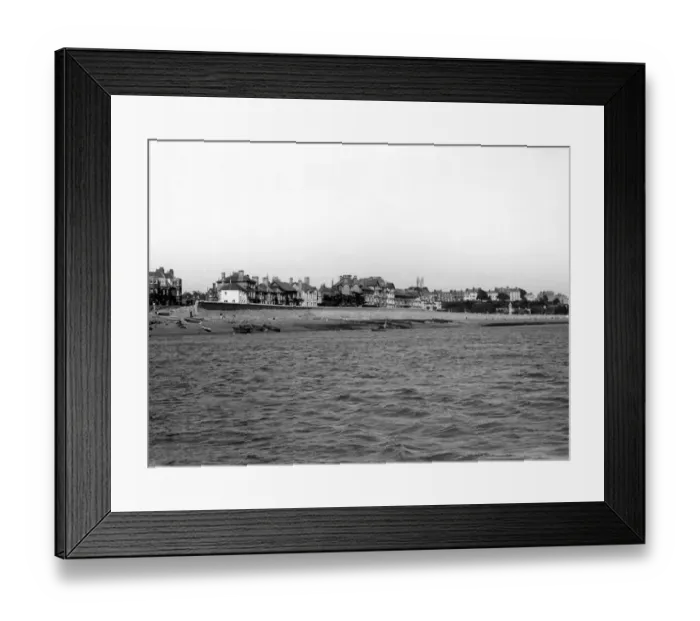 Framed Print : Exmouth, Devon, August 1931 Framed Print : Exmouth, Devon, August 1931