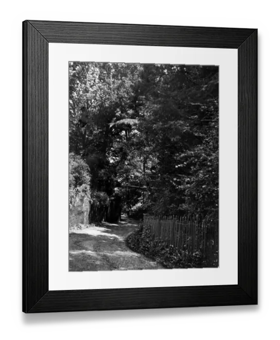 Framed Print : Smugglers Lane, Teignmouth, Devon, c. 1924