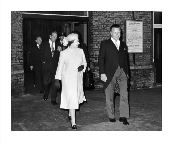 The Queen & Prince Philip at Liverpool Street Station, 29th May 1981