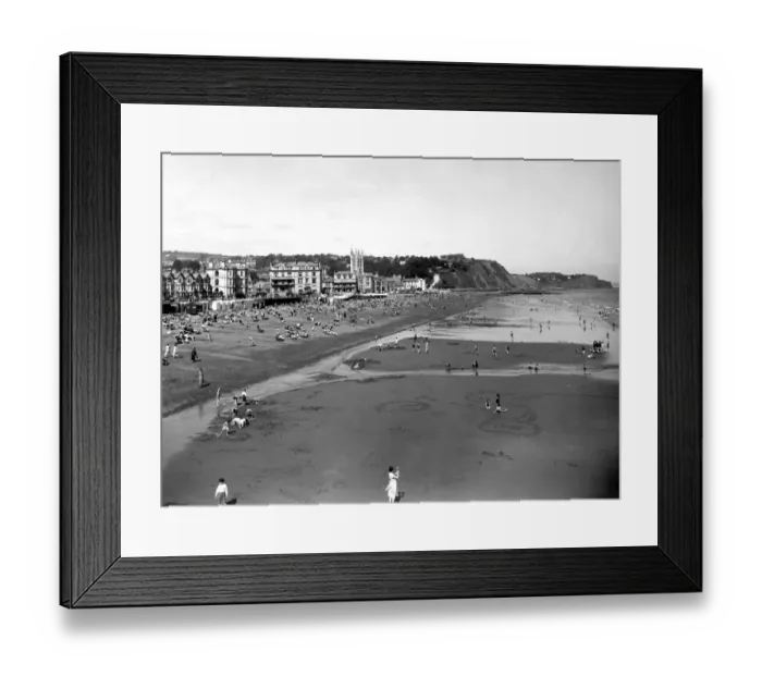 Framed Print : Teignmouth, Devon, September 1933