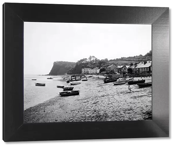 Shaldon Beach, Devon, August 1937