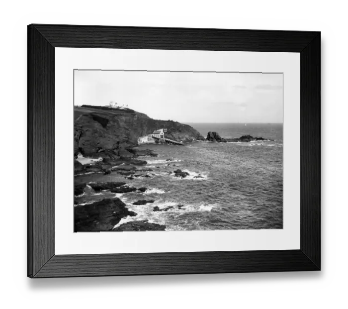 Framed Print : Lizard Point, Cornwall, July 1923
