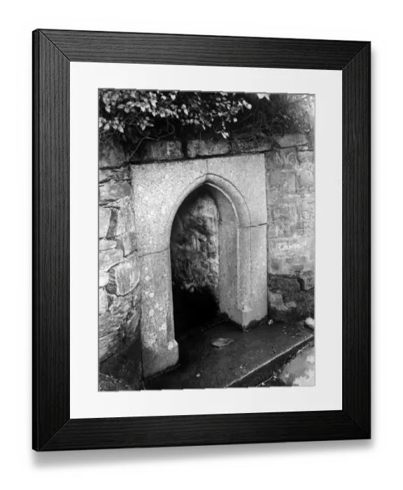 Framed Print : St Keynes Well, near Looe, Cornwall, March 1924 Framed Print : St Keynes Well, near Looe, Cornwall, March 1924