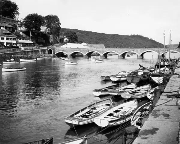 Looe Bridge, Cornwall, c. 1930