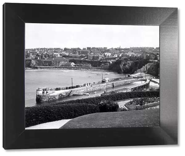 Newquay Harbour, Cornwall, 1933