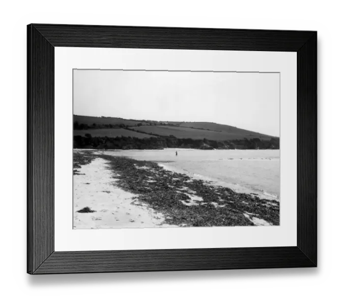Framed Print : Par Sands, Cornwall, July 1927