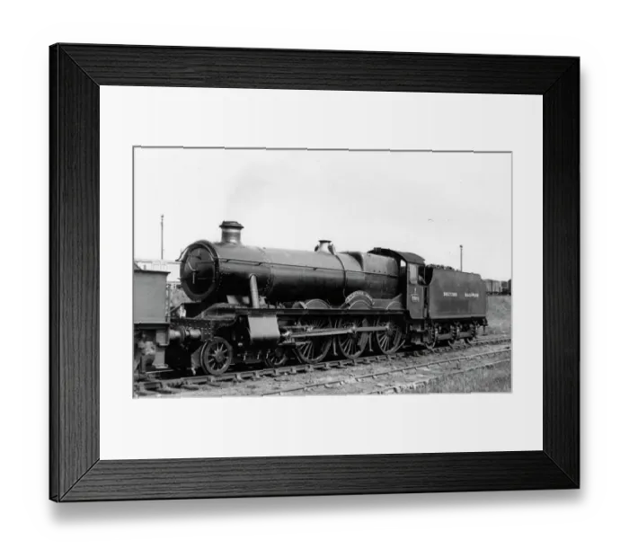 Framed Print : Locomotive No. 6989, Wightwick Hall, 1948 Framed Print : Locomotive No. 6989, Wightwick Hall, 1948