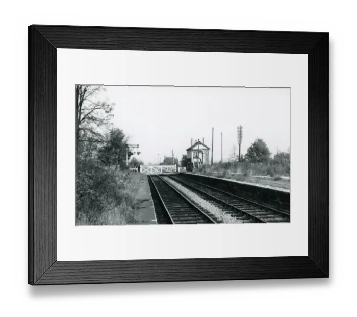Framed Print : Long Marston Station, Warwickshire