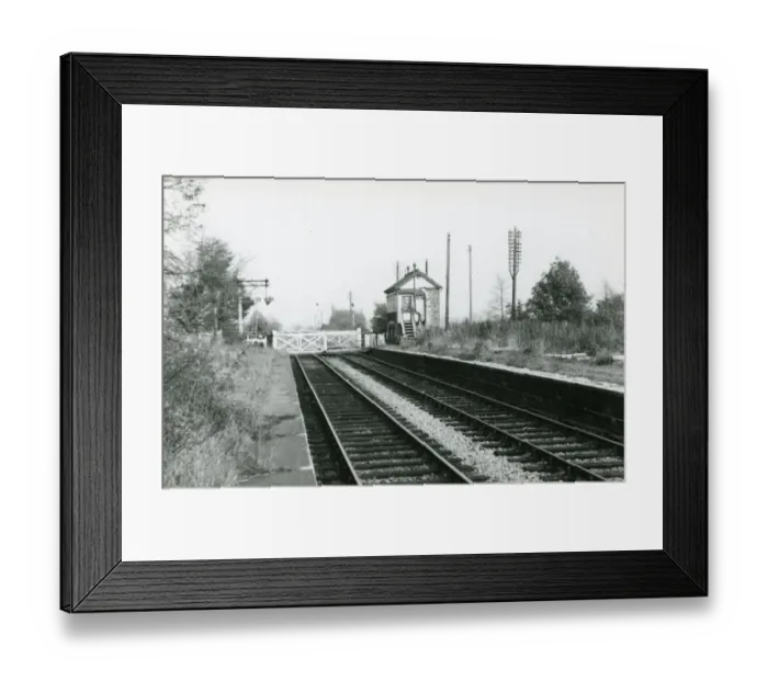 Framed Print : Long Marston Station, Warwickshire