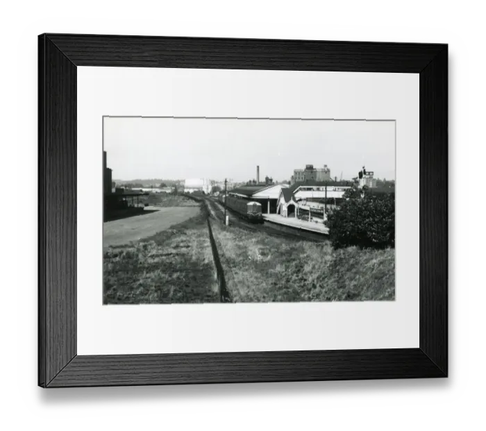 Framed Print : Stratford on Avon Station, 1959