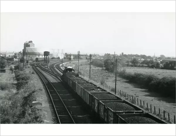 Loco No. 5311 Approaching Stratford on Avon, 1959