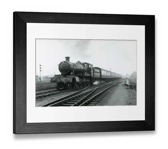 Framed Print : Loco No 7808 Cookham Manor, at Gloucester