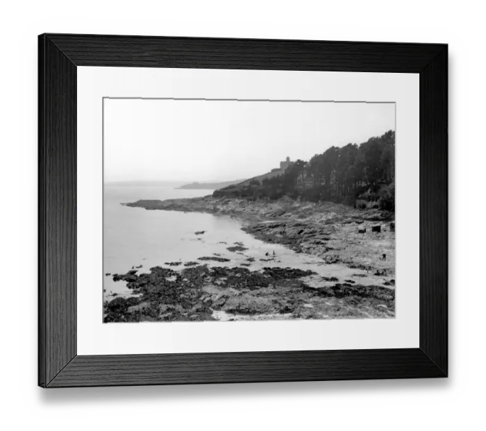 Framed Print : St Mawes Castle, Cornwall, 1924