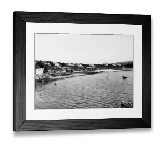 Framed Print : St Mawes, Cornwall, August 1928 Framed Print : St Mawes, Cornwall, August 1928