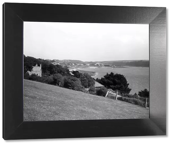 St Mawes from the Castle, Cornwall, August 1928