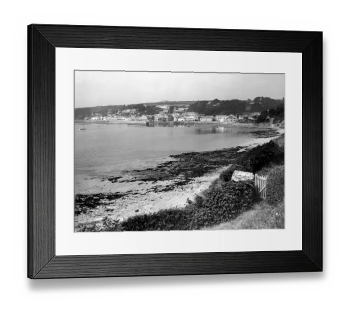 Framed Print : St Mawes from across the bay, September 1930