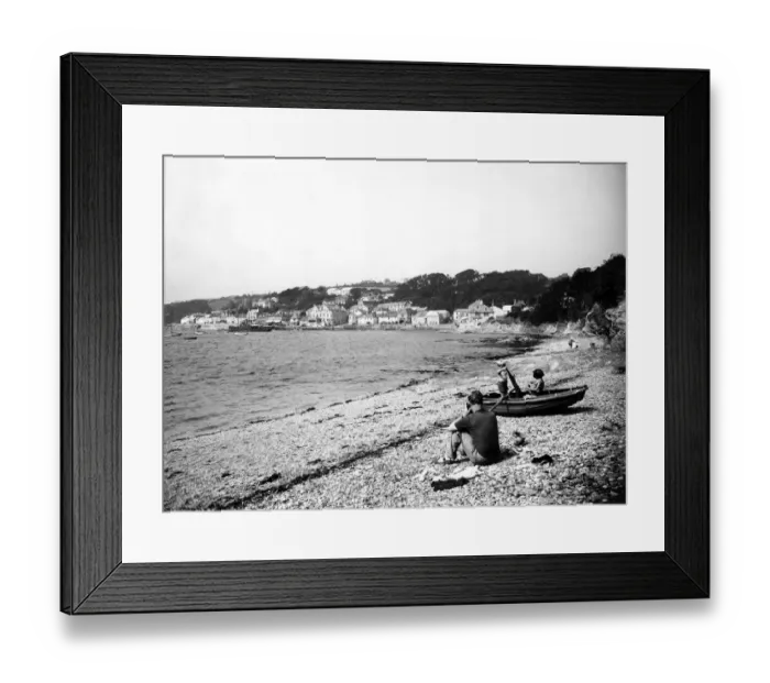 Framed Print : Across the Bay at St Mawes, Cornwall, September 1937