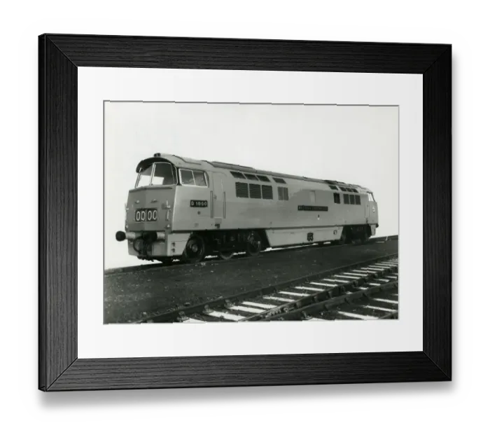Framed Print : Class 52 Western Locomotive No. D1000 Western Enterprise Framed Print : Class 52 Western Locomotive No. D1000 Western Enterprise