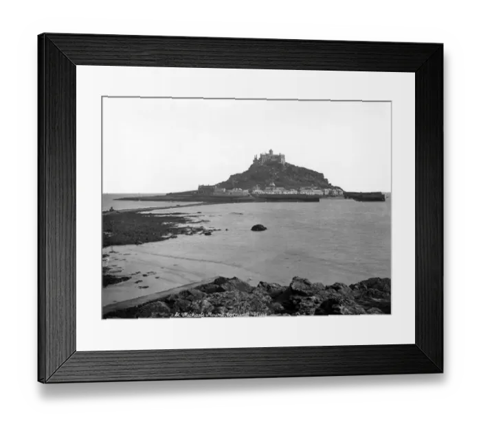 Framed Print : St Michaels Mount from the beach Framed Print : St Michaels Mount from the beach