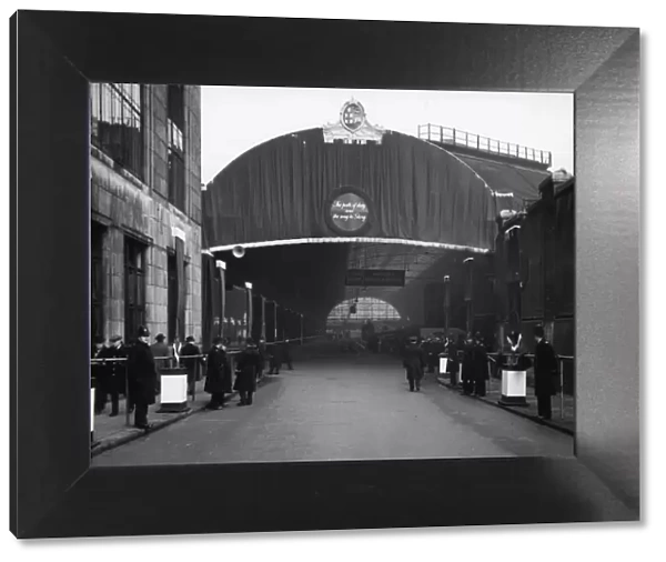King George VI Funeral - Paddington Station, 15th February 1952