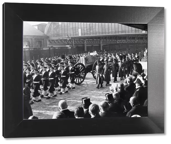 King George VI Funeral Cortege, Windsor Central Station, 1952