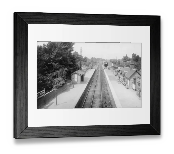 Framed Print : Purton Station, looking towards Gloucester Framed Print : Purton Station, looking towards Gloucester