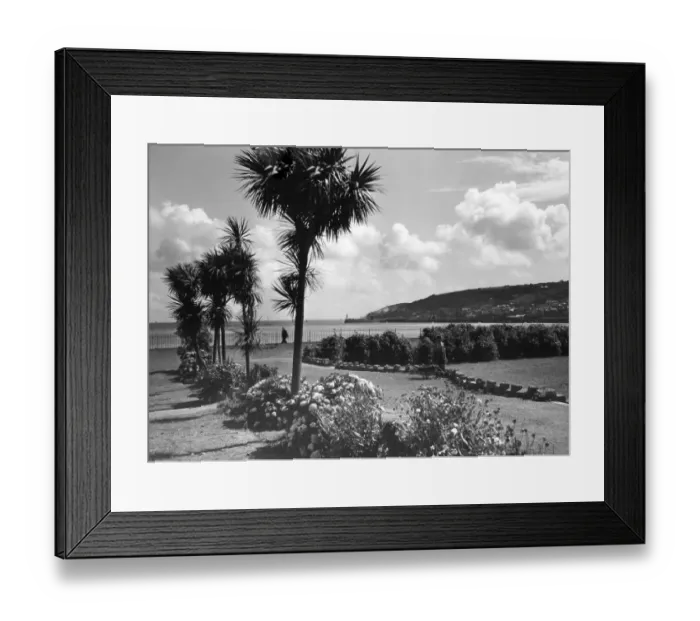 Framed Print : The Sea Front at Penzance, c. 1934