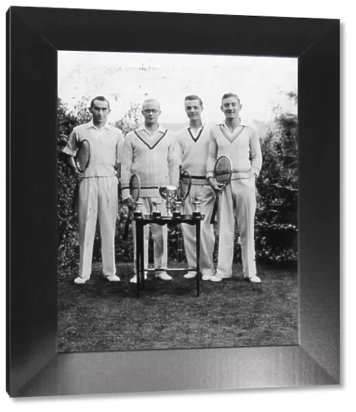 Drawing Office Tennis Team, 1934