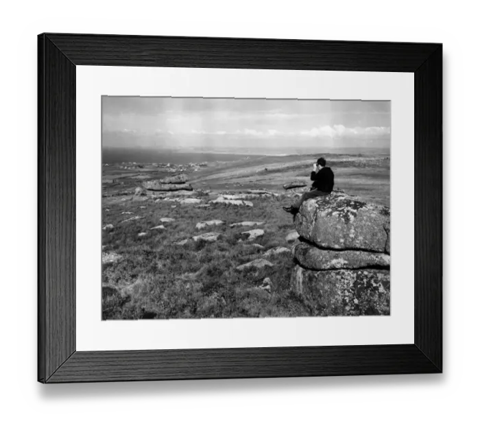 Framed Print : Rosewall Hill, St Ives, June 1946 Framed Print : Rosewall Hill, St Ives, June 1946