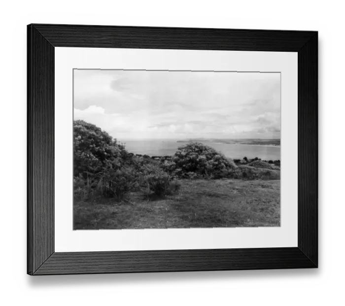 Framed Print : Trelyon Downs, Cornwall, June 1946